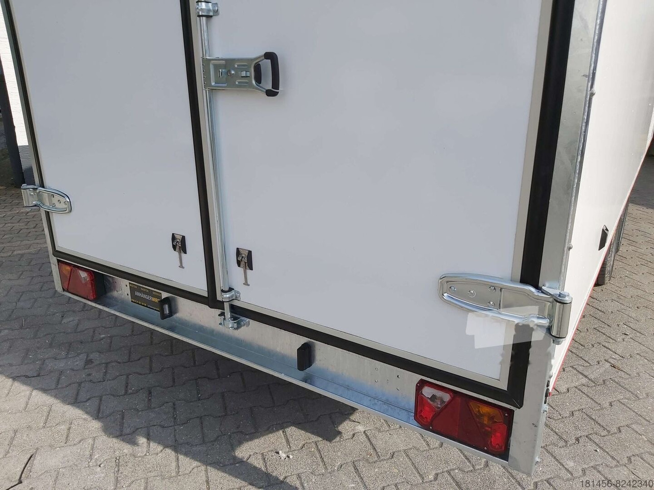 Trailer penjual baru trailershop Iso Koffer aerodynamisch 600x220x220cm 3500kg Neuverkauf verfügbar: gambar 9
