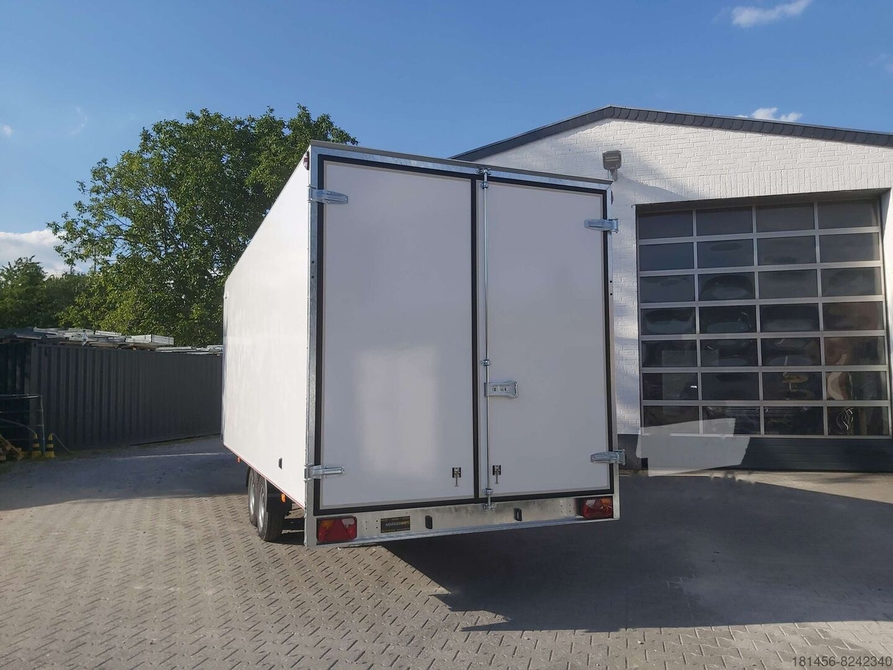 Trailer penjual baru trailershop Iso Koffer aerodynamisch 600x220x220cm 3500kg Neuverkauf verfügbar: gambar 12