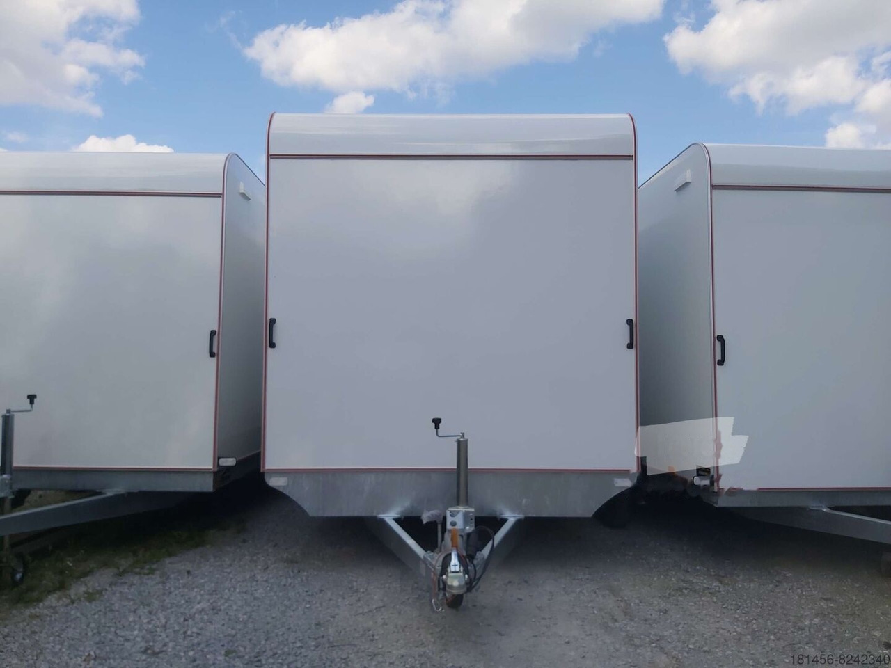 Trailer penjual baru trailershop Iso Koffer aerodynamisch 600x220x220cm 3500kg Neuverkauf verfügbar: gambar 3