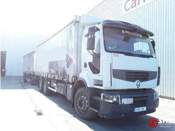 Truk dengan terpal samping RENAULT Premium 460