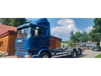 Pengangkut kontainer/ Container truck SCANIA R 490