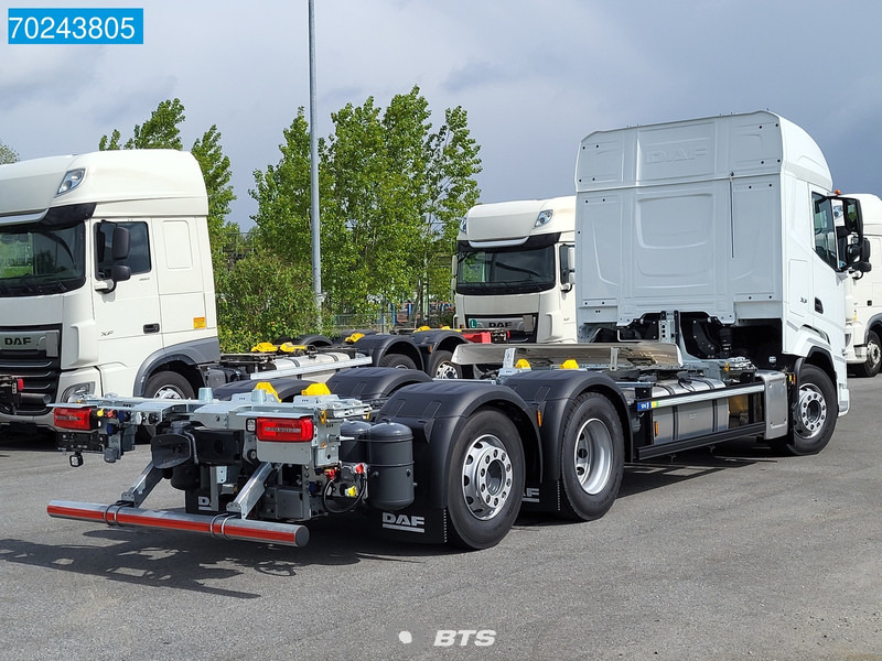 Pengangkut kontainer/ Container truck baru DAF NXF 480 6X2 ACC Retarder 2x Tanks LED Lift+Lenkachse Euro 6: gambar 7