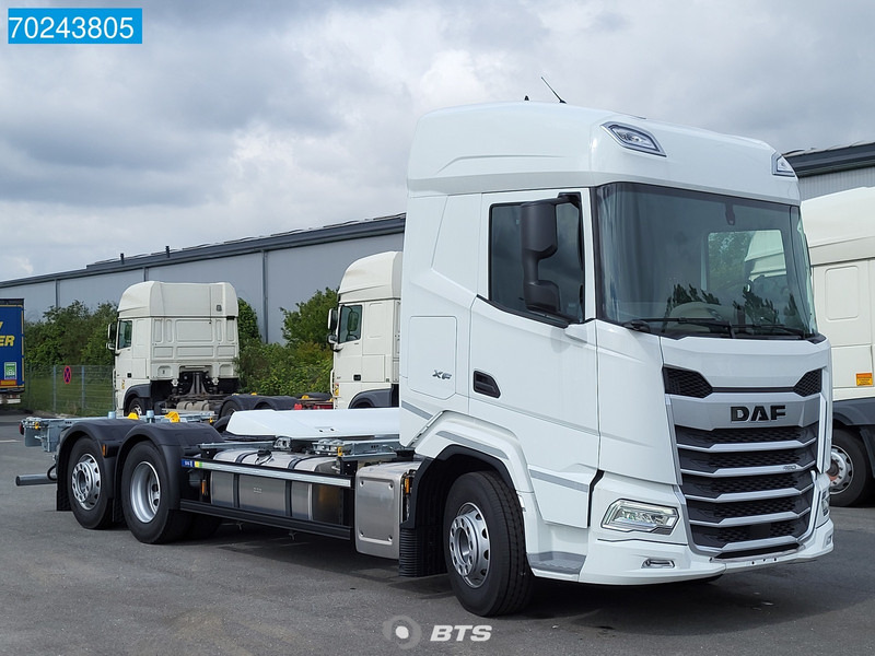 Pengangkut kontainer/ Container truck baru DAF NXF 480 6X2 ACC Retarder 2x Tanks LED Lift+Lenkachse Euro 6: gambar 4