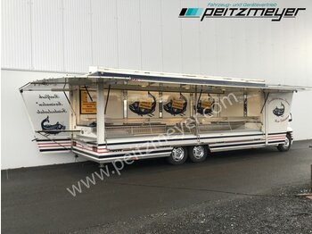 Truk penjual IVECO FIAT (I) Ducato Verkaufswagen 6,3 m + Kühltheke, Fritteuse: gambar 5