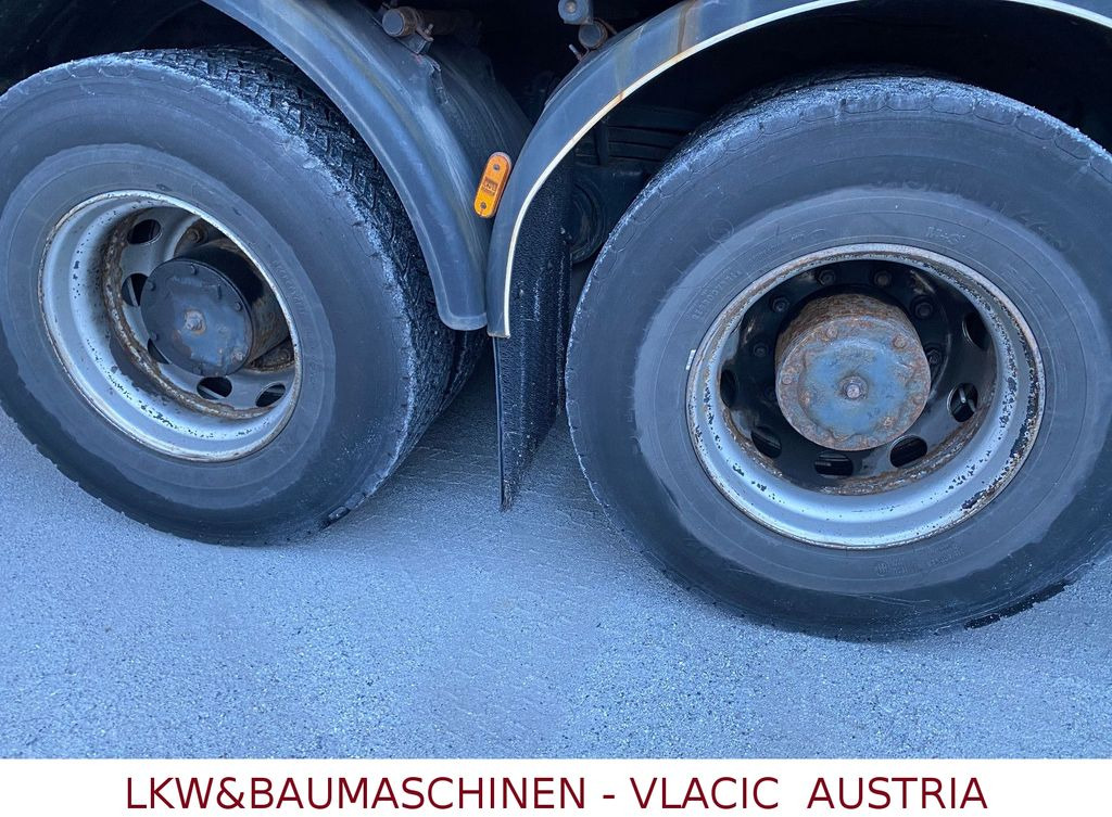 Truk flatbed, Truk derek Iveco Trakker 450 mit Kran EFFER 470/6S+JIB: gambar 14