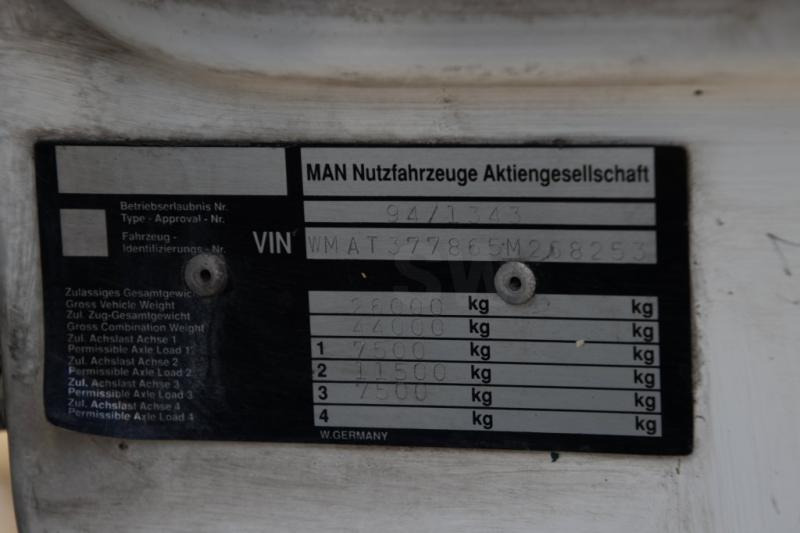 Truk tangki untuk pengangkutan makanan MAN 26.364-6X2- graan/grain/céréale/getreide: gambar 8