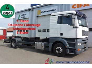 Pengangkut kontainer/ Container truck MAN TGA 18.360  BDF 1.Hd 5 Sitze Fahrschule Schalter: gambar 1