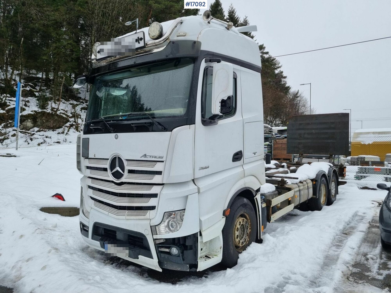 Pengangkut kontainer/ Container truck Mercedes Actros 2551: gambar 35