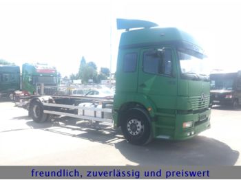 Pengangkut kontainer/ Container truck Mercedes-Benz 1828* EURO 4 * STANDARD * *6 PERSONEN ZUGL *: gambar 1