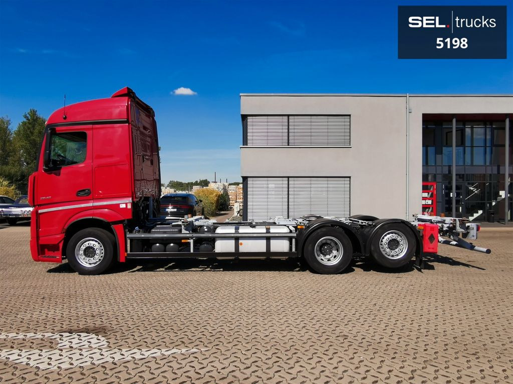 Pengangkut kontainer/ Container truck Mercedes-Benz Actros 2545 / VOITH Retarder / LENKACHSE !!!: gambar 8
