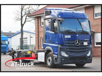 Mercedes-Benz 2543 L, 1 Vorbesitzer, LBW, TÜV 02/2019  - Pengangkut kontainer/ Container truck
