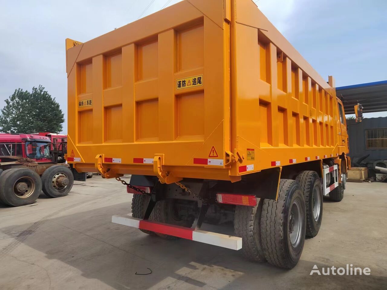 Truk jungkit SHACMAN China dumper Howo tipper lorry: gambar 4
