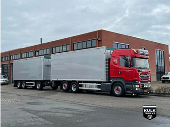 Truk box Scania R 520 6X2/4 ** WALKING FLOOR COMBINATION NEW CONDITION! / 92 M3: gambar 4