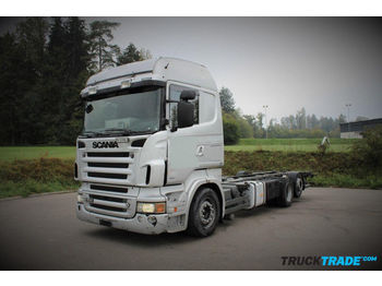 Pengangkut kontainer/ Container truck Scania Scania R500 LB 6x2*4 BDF: gambar 1
