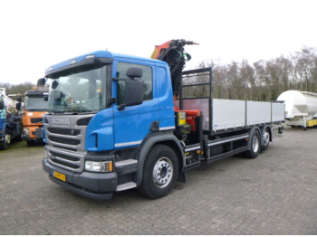 Scania P410 6X2 Euro 6 + Palfinger PK22002-EH C - truk derek