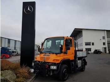 Mercedes-Benz UNIMOG U300 4x4 Hydraulik Standheizung Klima  - Truk flatbed