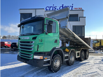 Truk jungkit Scania G440 8x4 Dreiseitenkipper AHK Retarder