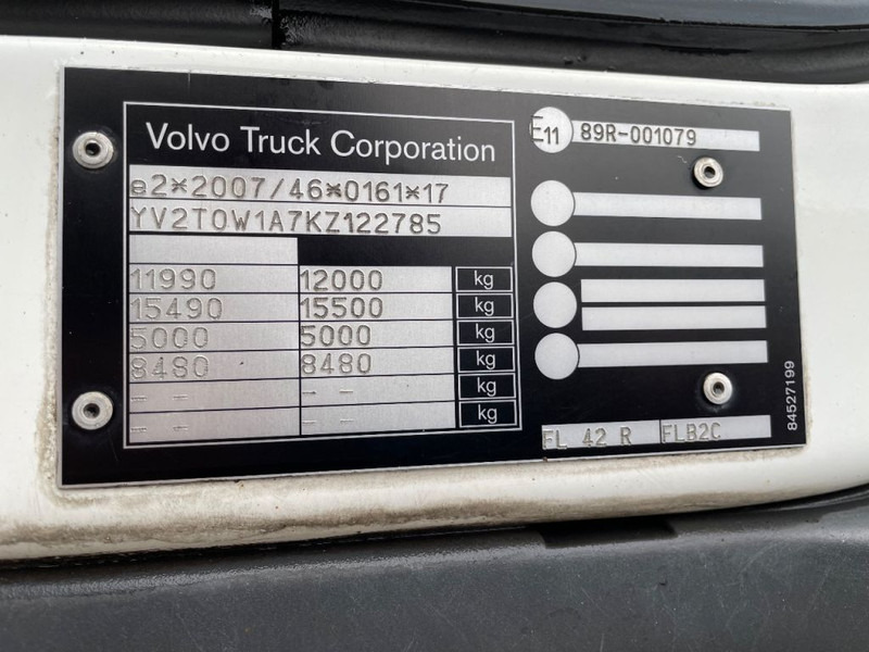 Truk box Volvo FL verhuiswagen 2019 only 133.000 km: gambar 12
