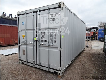 Kontainer pengiriman 20`DV Seecontainer neuwertig RAL7035 Lichtgrau: gambar 2