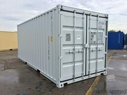 Kontainer pengiriman 20`DV Seecontainer neuwertig RAL7035 Lichtgrau: gambar 16