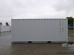 Kontainer pengiriman 20`DV Seecontainer neuwertig RAL7035 Lichtgrau: gambar 21