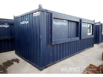 Kontainer pengiriman 20' x 10' Containerised Office: gambar 1
