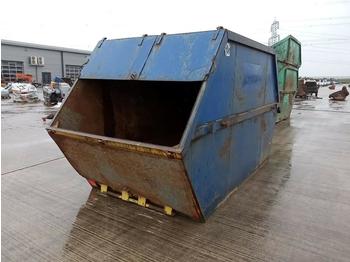 Bunker penyimpanan Enclosed Skip to suit Skip Loader Lorry: gambar 1