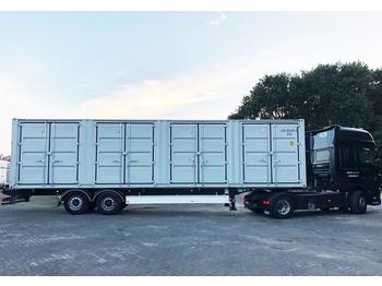 Fliegl SZS 300 + 40 ft container  - Kontainer pengiriman