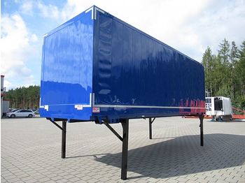 Tukar tubuh box Krone - BDF Wechselkoffer 7,45 m Rolltor Lack neu: gambar 1