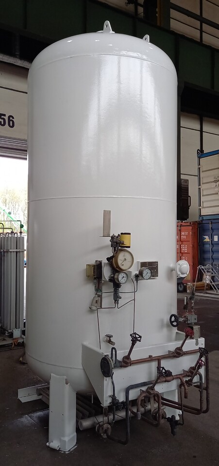 Tangki penyimpanan Messer Griesheim Gas tank for oxygen LOX argon LAR nitrogen LIN 3240L: gambar 7