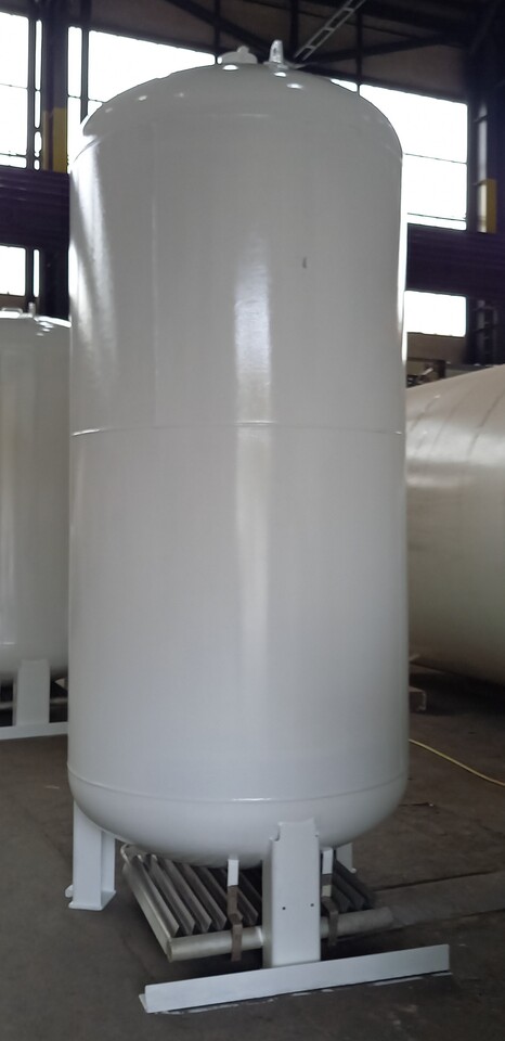 Tangki penyimpanan Messer Griesheim Gas tank for oxygen LOX argon LAR nitrogen LIN 3240L: gambar 5