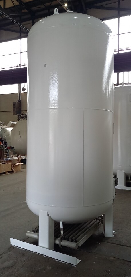 Tangki penyimpanan Messer Griesheim Gas tank for oxygen LOX argon LAR nitrogen LIN 3240L: gambar 6