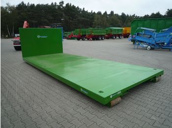 EURO-Jabelmann Container STE 6500/Plattform Abrollcontainer, Ha  - Wadah kontainer