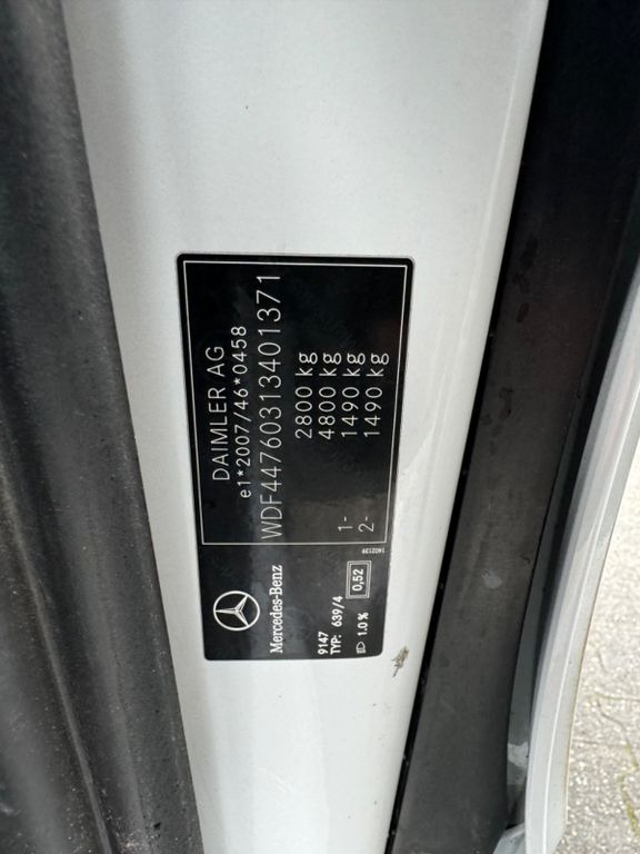 Van kecil Mercedes-Benz Vito Kasten 111 CDI FWD lang   Camera / Tempomat: gambar 19