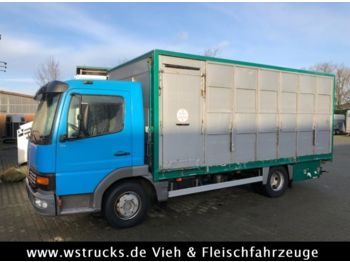Mercedes-Benz Atego 815 mit Einstock Viehaufbau  - Van box
