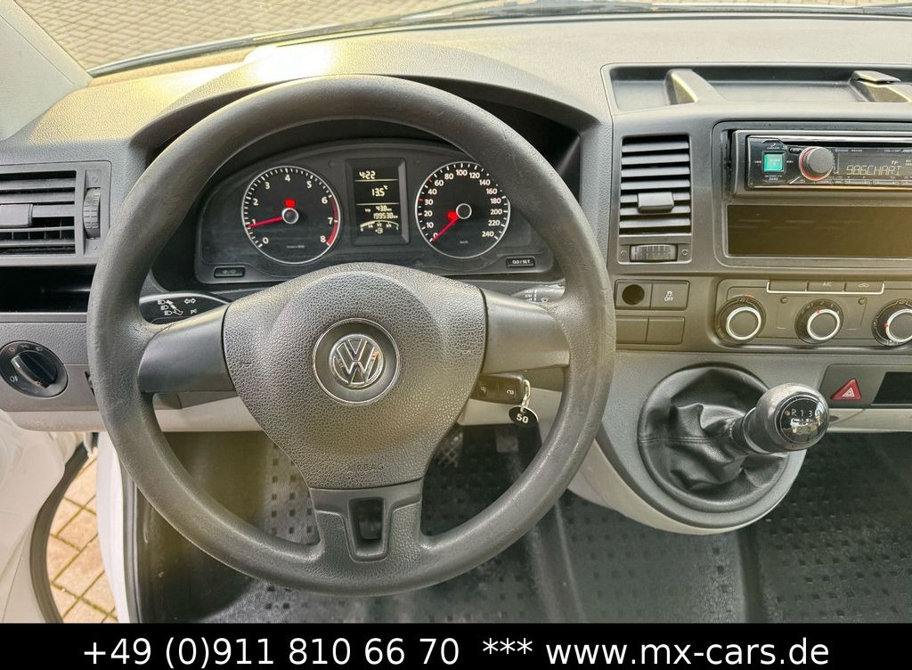 Van flatbed Volkswagen T5 2.0 L. Benzin Transporter Pritsche Klima AHK: gambar 11