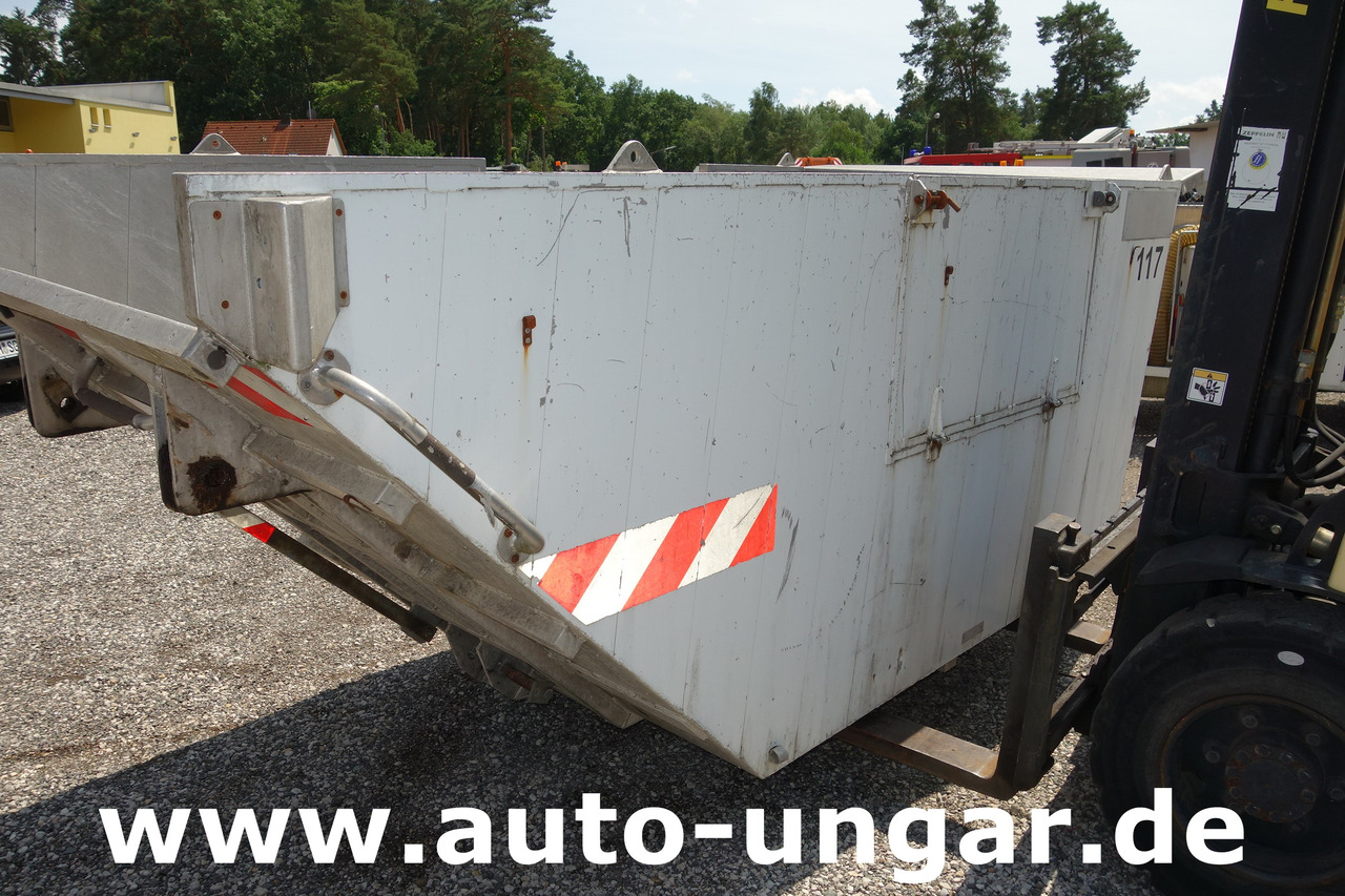 Provence Benne Alumulde 5m³ Müllaufbau aus Alu mit seitlicher Klappe - Badan truk sampah: gambar 5