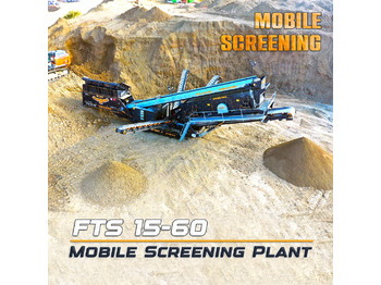 FABO FTS 15-60 MOBILE SCREENING PLANT 500-600 TPH | Ready in Stock - Tanaman penghancur mobil: gambar 1