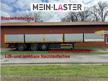 Schröder Pritsche Staplerhalterung Lenkachse  - Semi-trailer flatbed: gambar 1