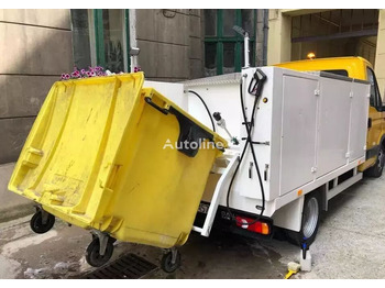 IVECO Daily container washer 3,5t. MYJKA - Truk sampah: gambar 1