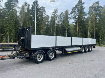 HRD NTS with Dolly Fliegl - Semi-trailer flatbed: gambar 1