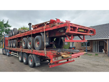 Pacton 4x Holland Trailer - Semi-trailer flatbed: gambar 1