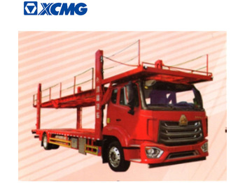  XCMG Official Manufacturer 3 Axles Car Transport Carrier Semi-Trailer - Semi-trailer autotransporter: gambar 1