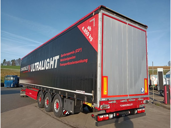 Schwarzmüller 3-A-ULTRALIGHT-Pal-Kiste Liftachse SAF 5680kgTÜV  - Semi-trailer dengan terpal samping: gambar 1