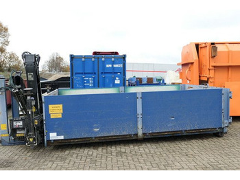 Abrollcontainer, Kran Hiab 099 BS-2 Duo  - Wadah kontainer: gambar 2