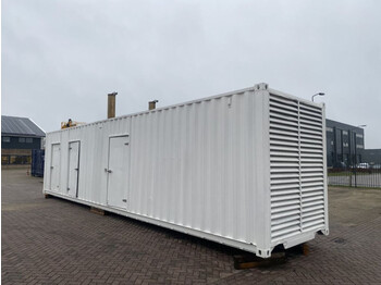 Cummins KTA 50 GS8 Stamford 1675 kVA Silent generatorset in 40 ft container as New ! - Genset: gambar 1