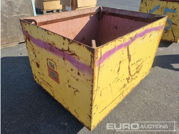  Jage Crane Tipping Container 3500kg - Bunker penyimpanan: gambar 1