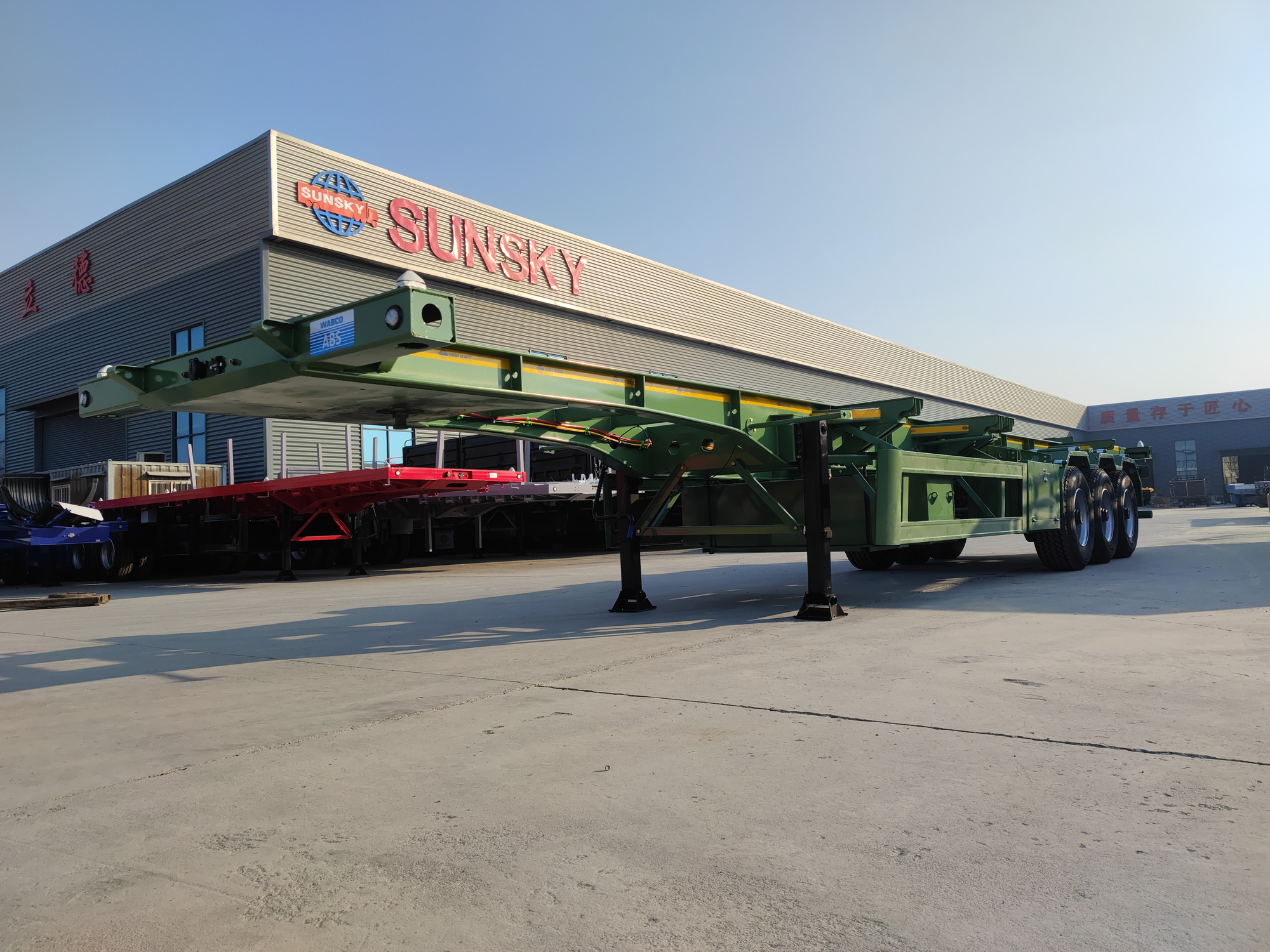 Xiamen Sunsky Vehicle Co.,Ltd - Semi-trailer - Tahun: 2024, baru, 4-poros undefined: gambar 5