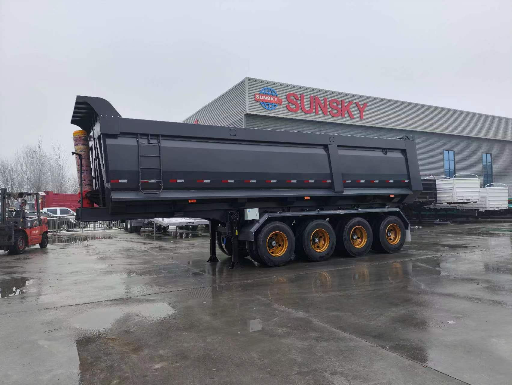Xiamen Sunsky Vehicle Co.,Ltd - Semi-trailer - Tahun: 2024, baru, 4-poros undefined: gambar 16