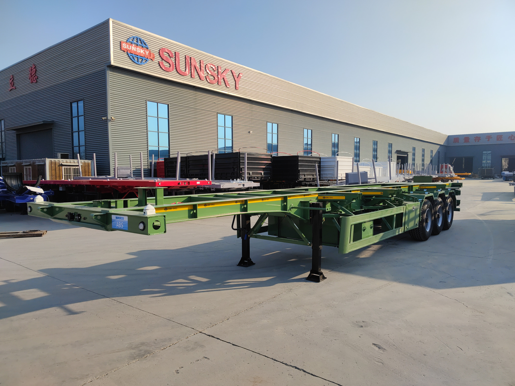 Xiamen Sunsky Vehicle Co.,Ltd - Semi-trailer - Tahun: 2024, baru, 4-poros undefined: gambar 7